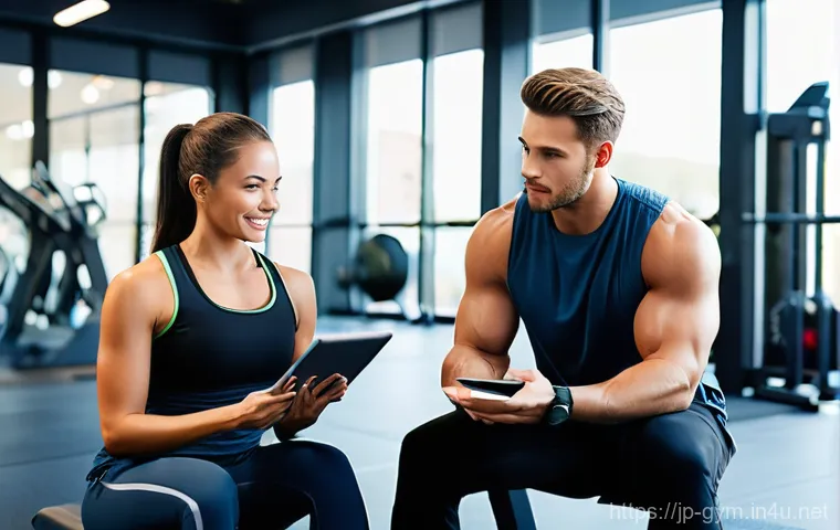 피트니스 경영사 업무 루틴 정리 - **Prompt 1: Serene Morning Preparation at a Modern Gym**
    A bright, clean, and modern fitness gym...