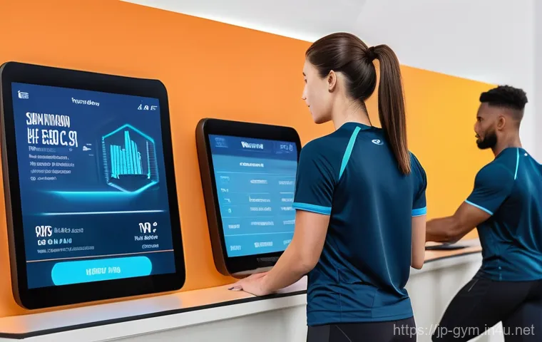 피트니스 경영사 성공적인 팀 관리 방법 - **Prompt:** A diverse group of 3-4 professional fitness trainers and a gym manager (all in clean, mo...