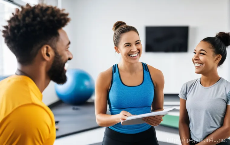 피트니스 경영사로서 직원 교육 계획 세우기 - **Prompt:** A dynamic scene illustrating the cutting-edge integration of AI and online fitness in a ...