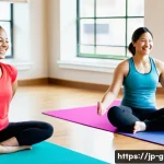 피트니스 경영사로서 성공적인 이벤트 기획 - **Prompt 1: Post-natal Mom & Baby Fitness and Social Event**
    "A vibrant and supportive indoor sc...